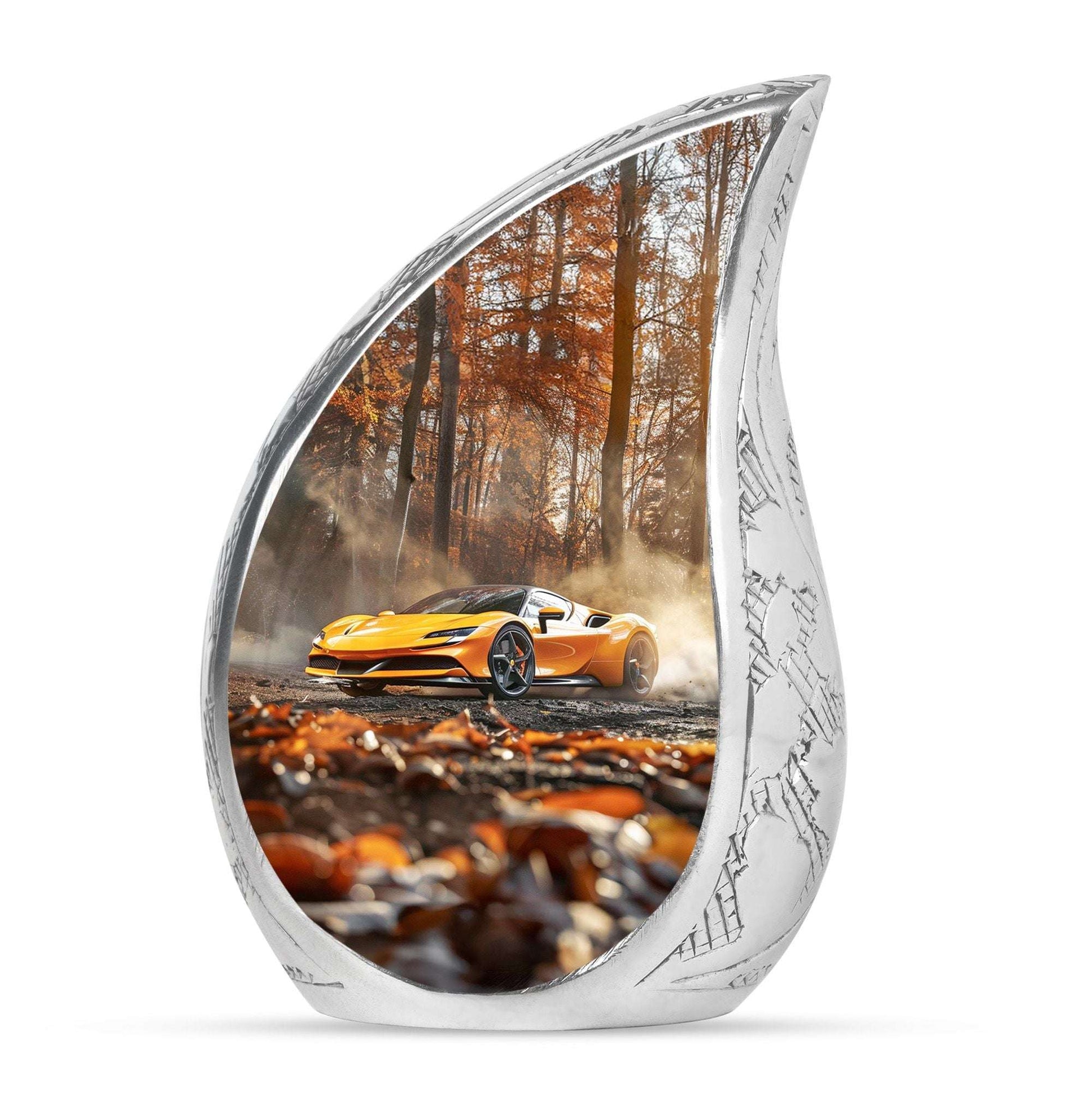 Car Theme Large Urn 10 Inch