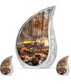 Car Theme Large Urn With 2 Keepsake Urn