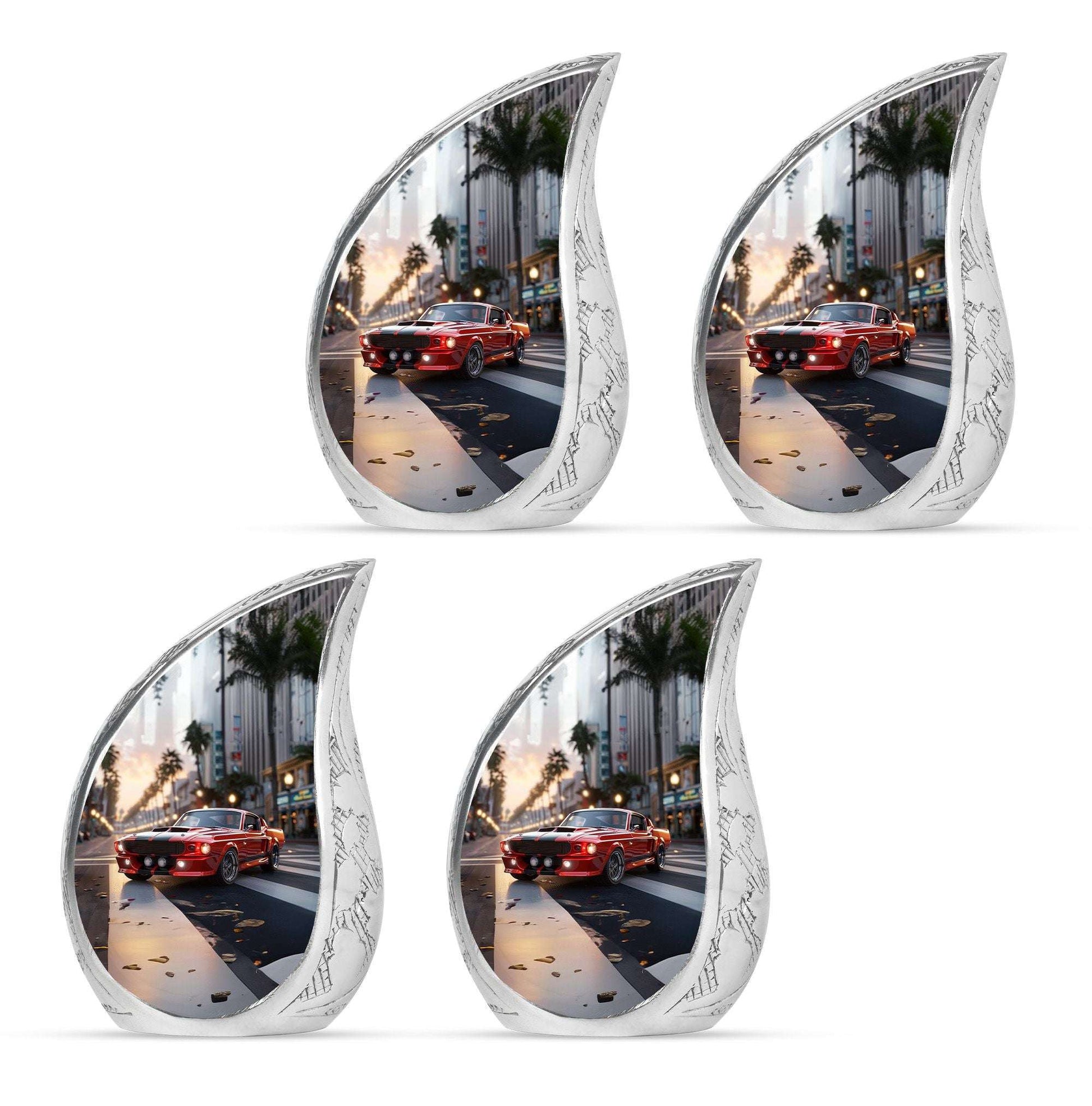 Car Theme 3 Inch Keepsake Pack of 4