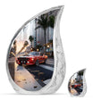 Car Theme Large Urn With 1 Keepsake Urn