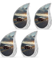 Car Theme 3 Inch Keepsake Pack of 4