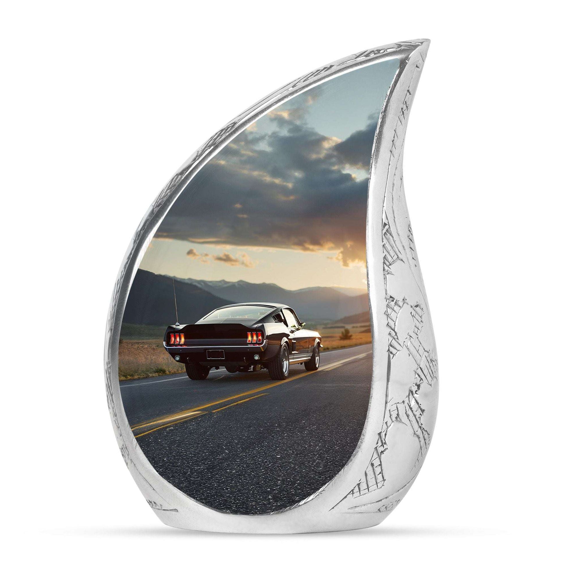 Car Theme Large Urn 10 Inch