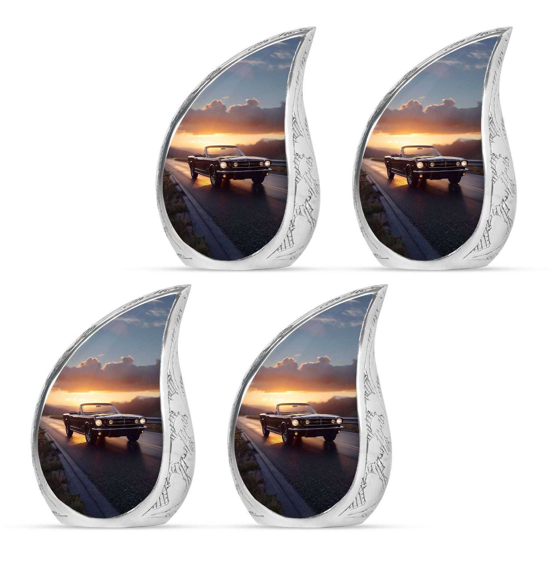 Car Theme 3 Inch Keepsake Pack of 4