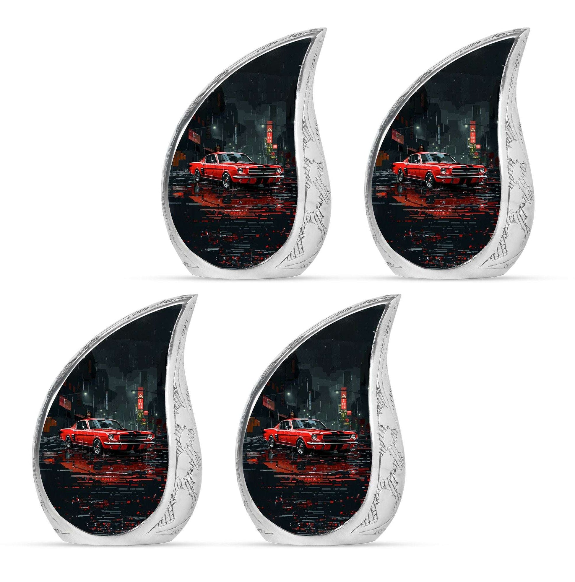 Car Theme 3 Inch Keepsake Pack of 4
