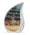Baseball Theme Large Urn 10 Inch
