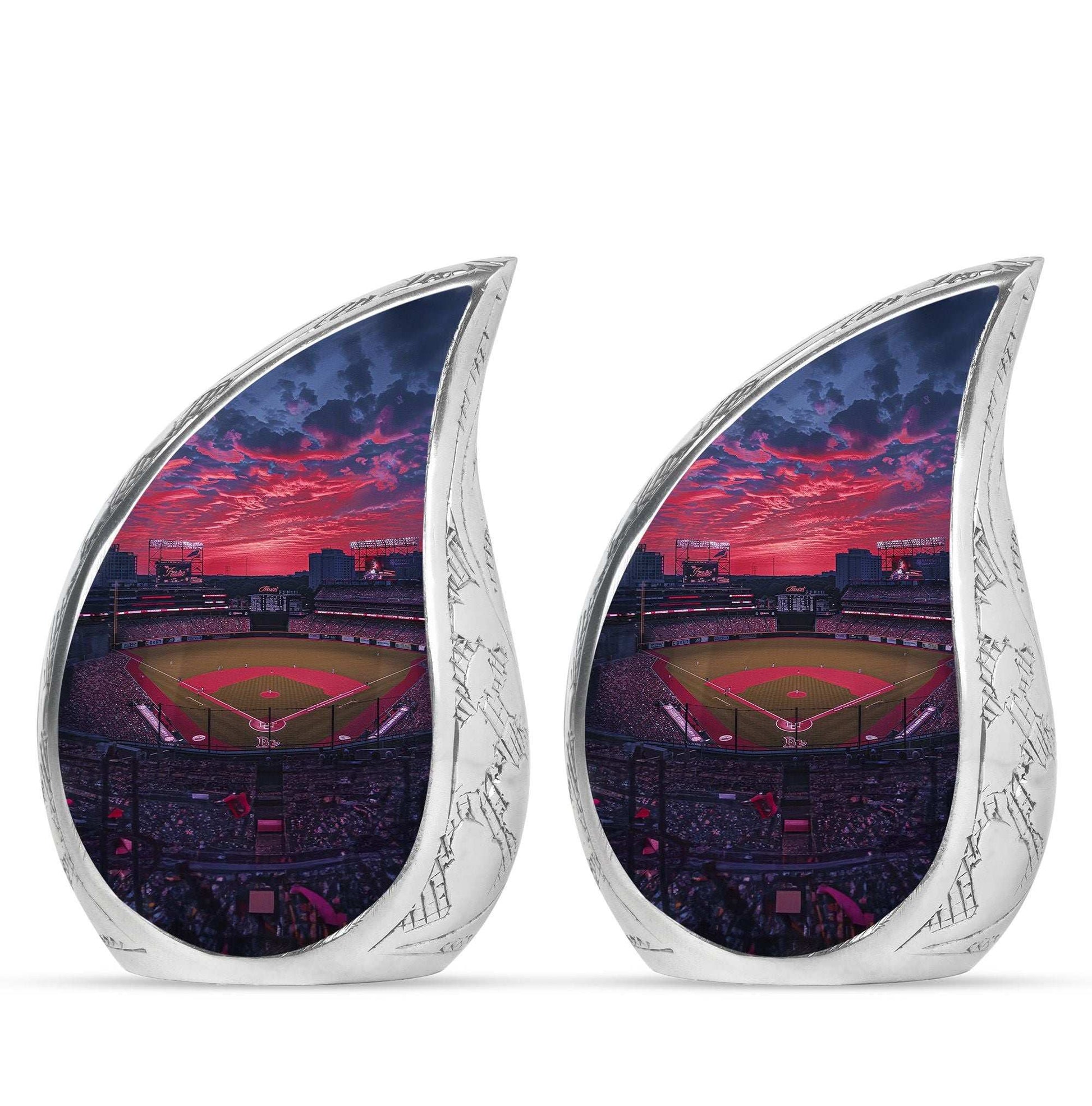 Baseball Theme 3 Inch Keepsake Pack of 2