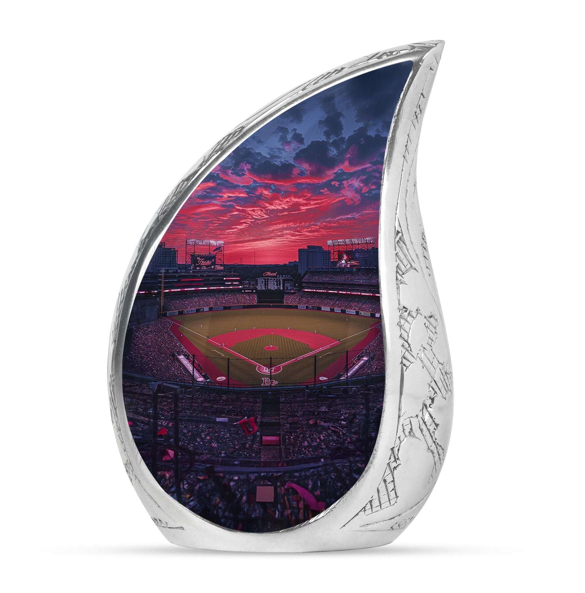 Baseball Theme Large Urn 10 Inch