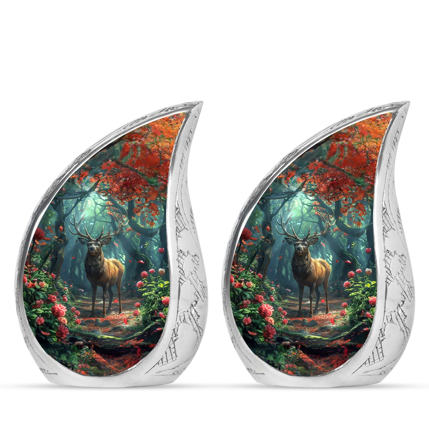Deer Theme 3 Inch Keepsake Pack of 2