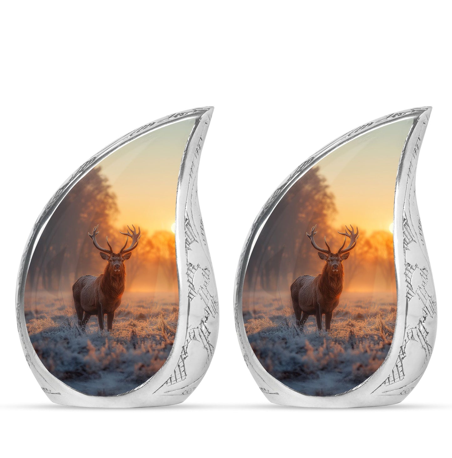 Deer Theme 3 Inch Keepsake Pack of 2