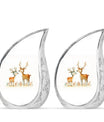 Deer Family Theme 3 Inch Keepsake Pack of 2