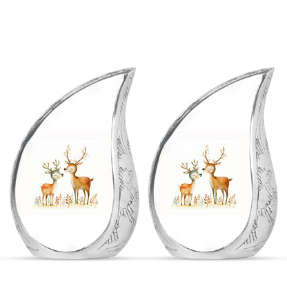 Deer Family Theme 3 Inch Keepsake Pack of 2