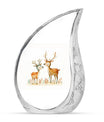 Deer Family Theme Large Urn 10 Inch