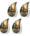 Deer Family Theme 3 Inch Keepsake Pack of 4