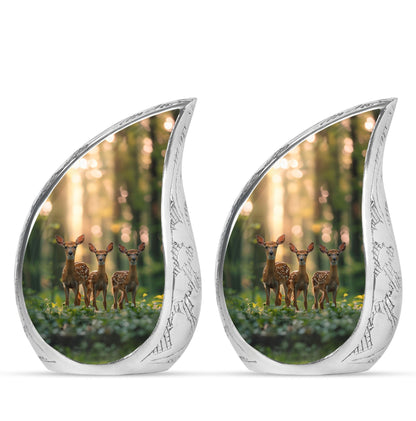 Deer Family Theme 3 Inch Keepsake Pack of 2