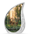 Deer Family Theme Large Urn 10 Inch
