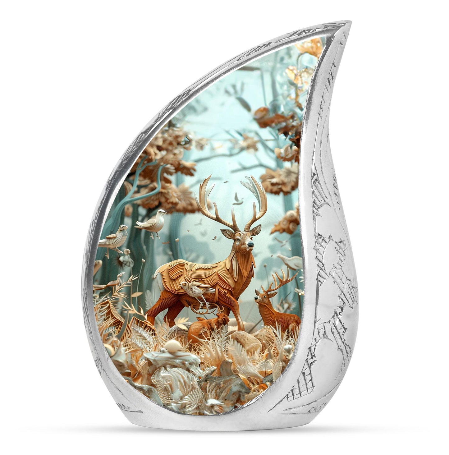 Deer Family Theme 3 Inch Keepsake