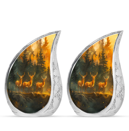 Deer Family Theme 3 Inch Keepsake Pack of 2