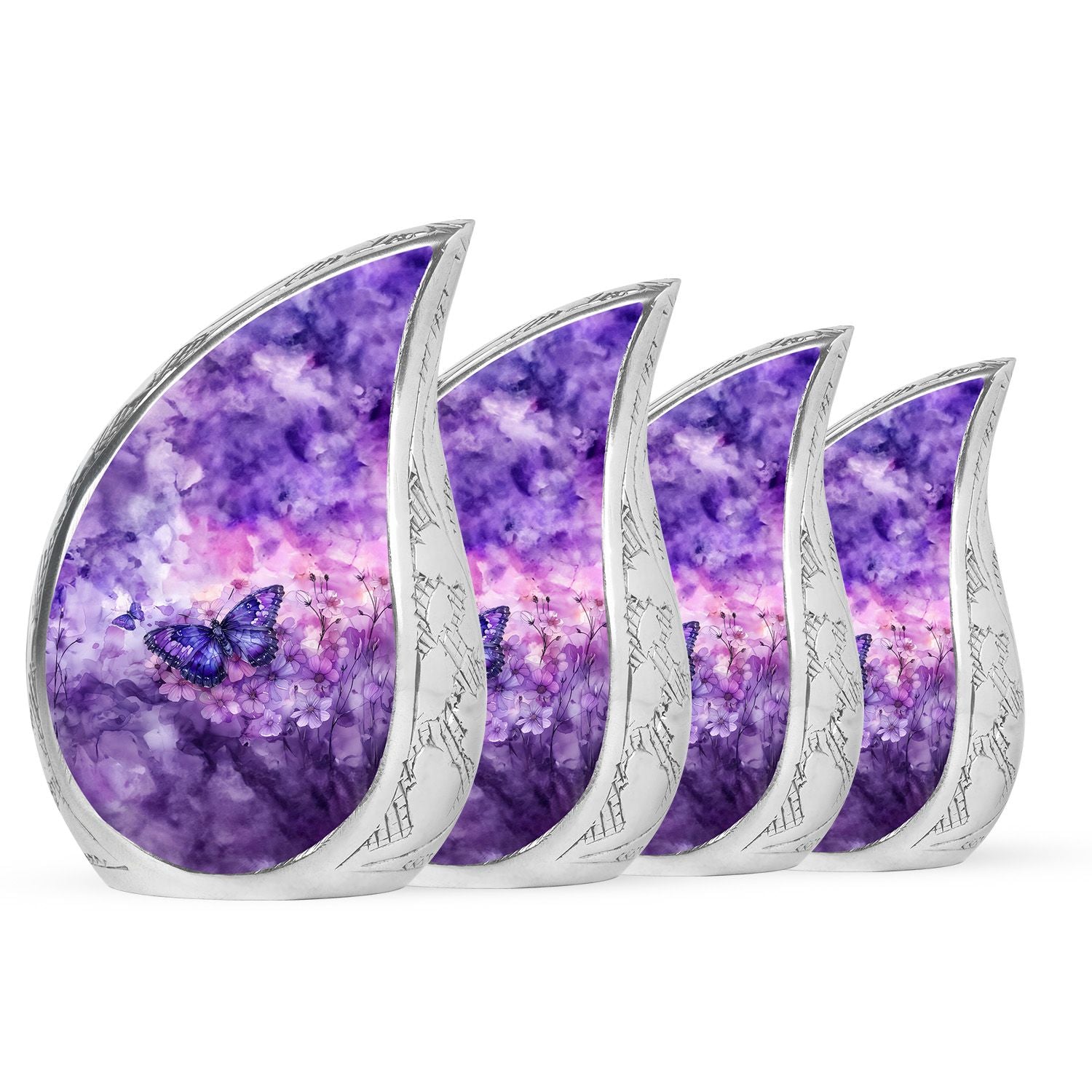 Butterfly Theme 3 Inch Keepsake Pack of 4