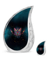 Butterfly Theme Large Urn With 1 Keepsake Urn