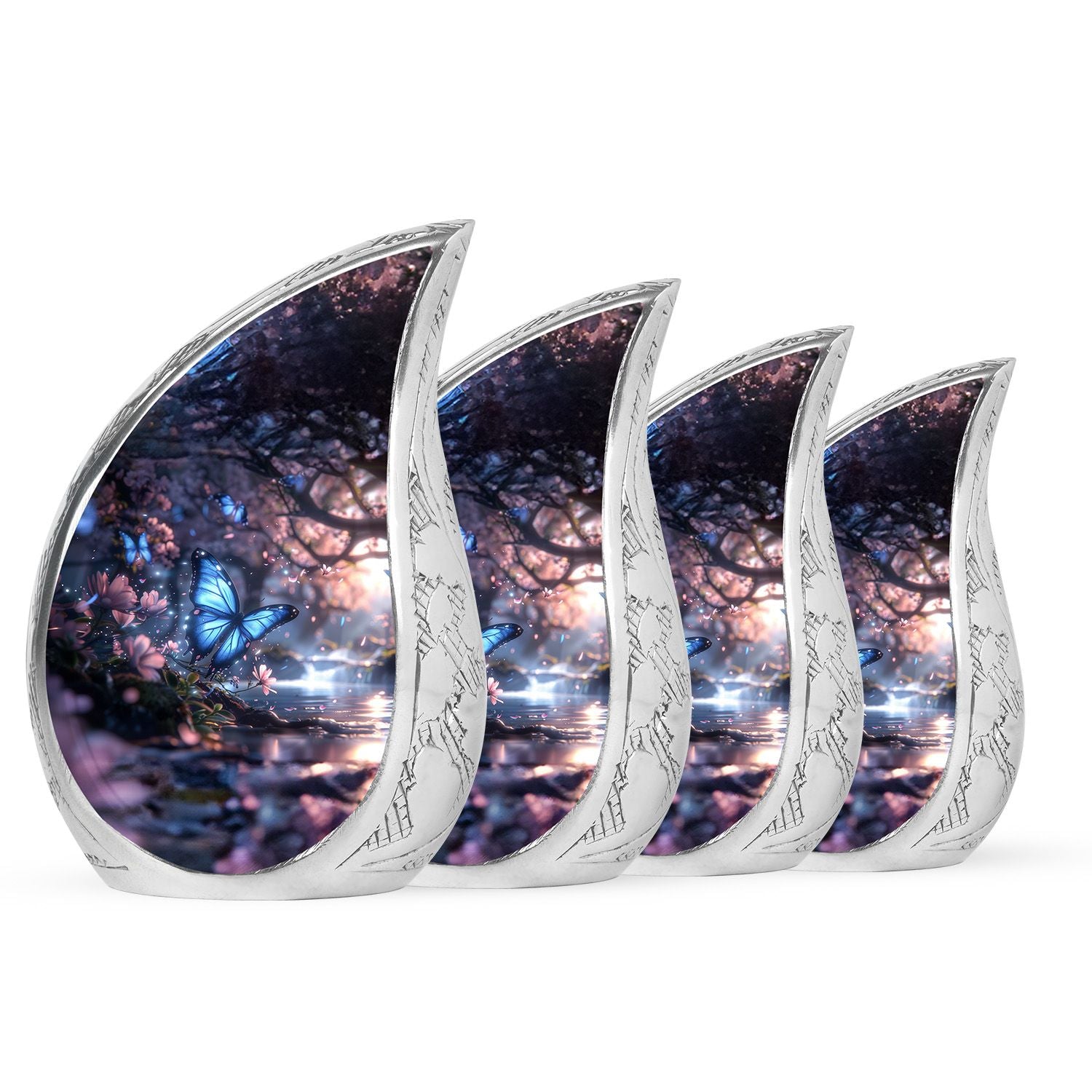 Butterfly Theme 3 Inch Keepsake Pack of 4