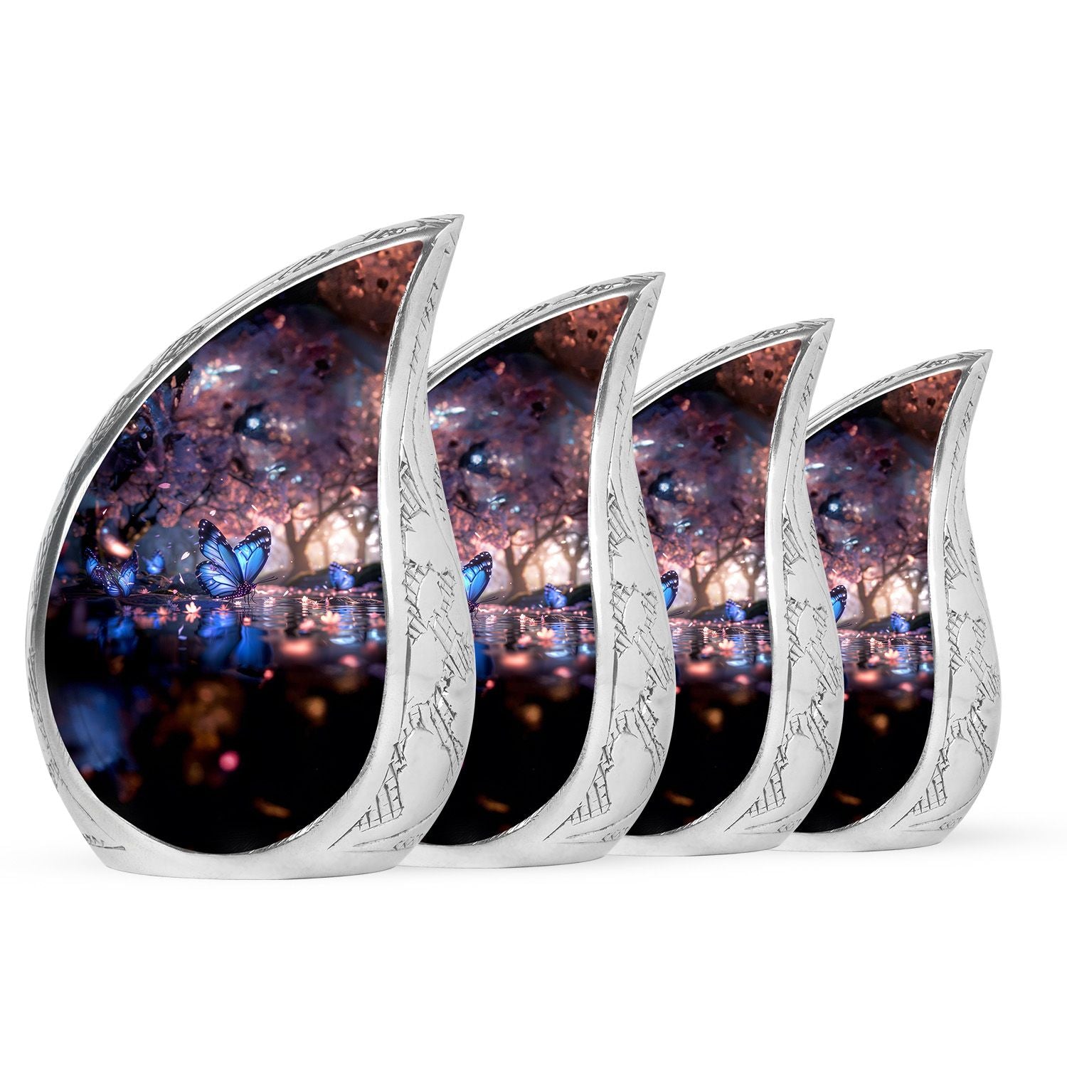 Butterfly Theme 3 Inch Keepsake Pack of 4