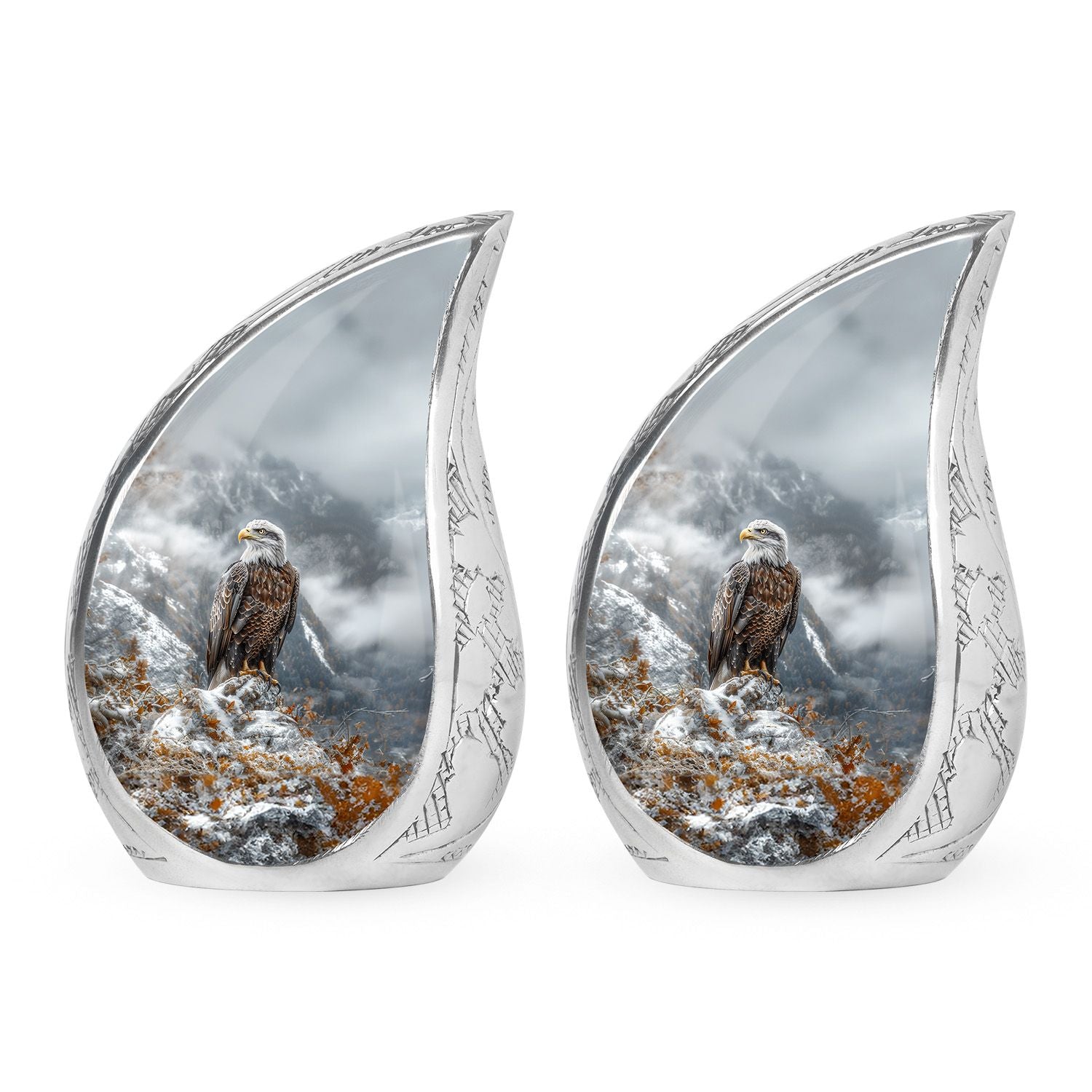 Eagle Theme 3 Inch Keepsake Pack of 2