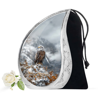 Eagle Theme Large Urn 10 Inch