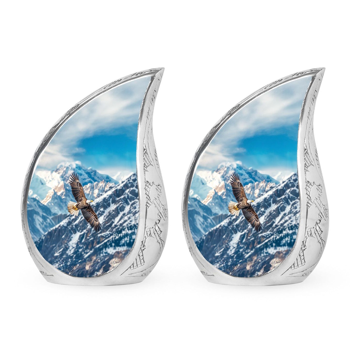 Eagle Theme 3 Inch Keepsake Pack of 2