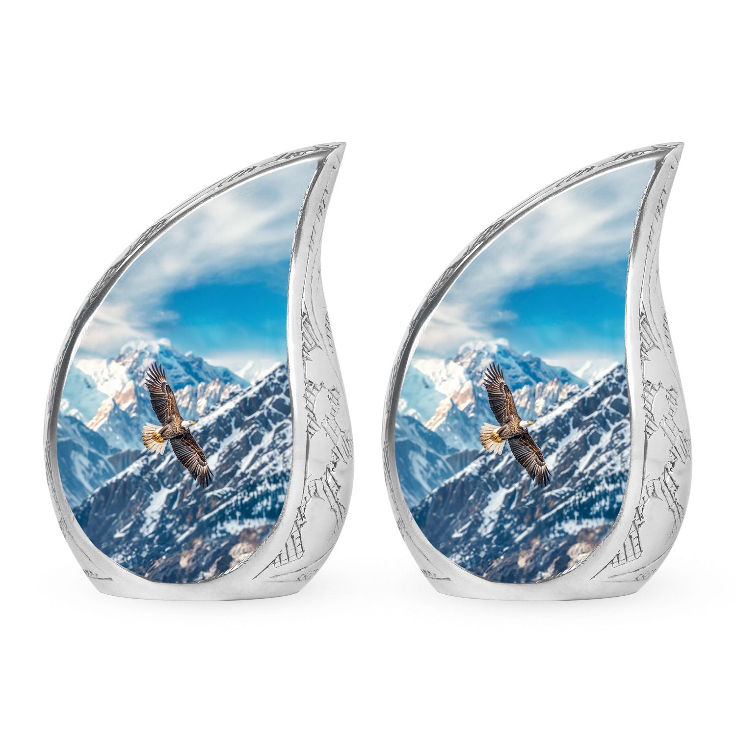 Eagle Theme 3 Inch Keepsake Pack of 2