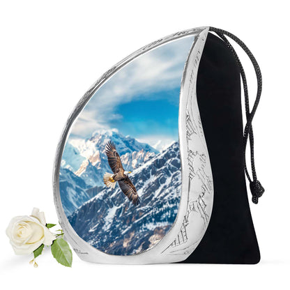 Eagle Theme Large Urn 10 Inch