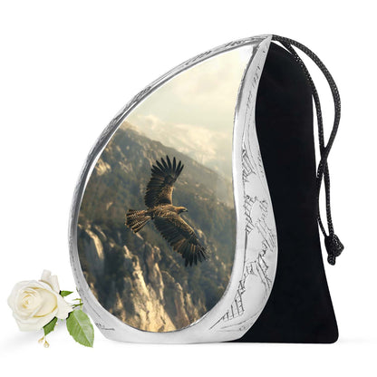Eagle Theme Large Urn 10 Inch