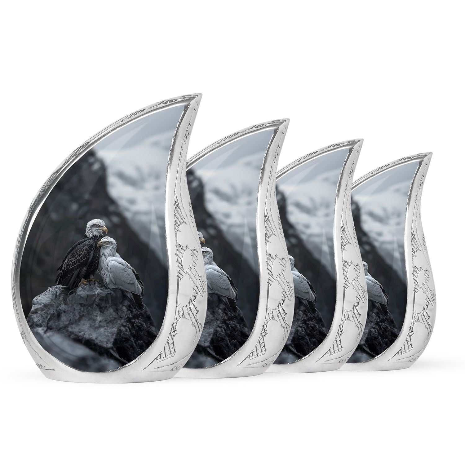 Eagle Theme 3 Inch Keepsake Pack of 4