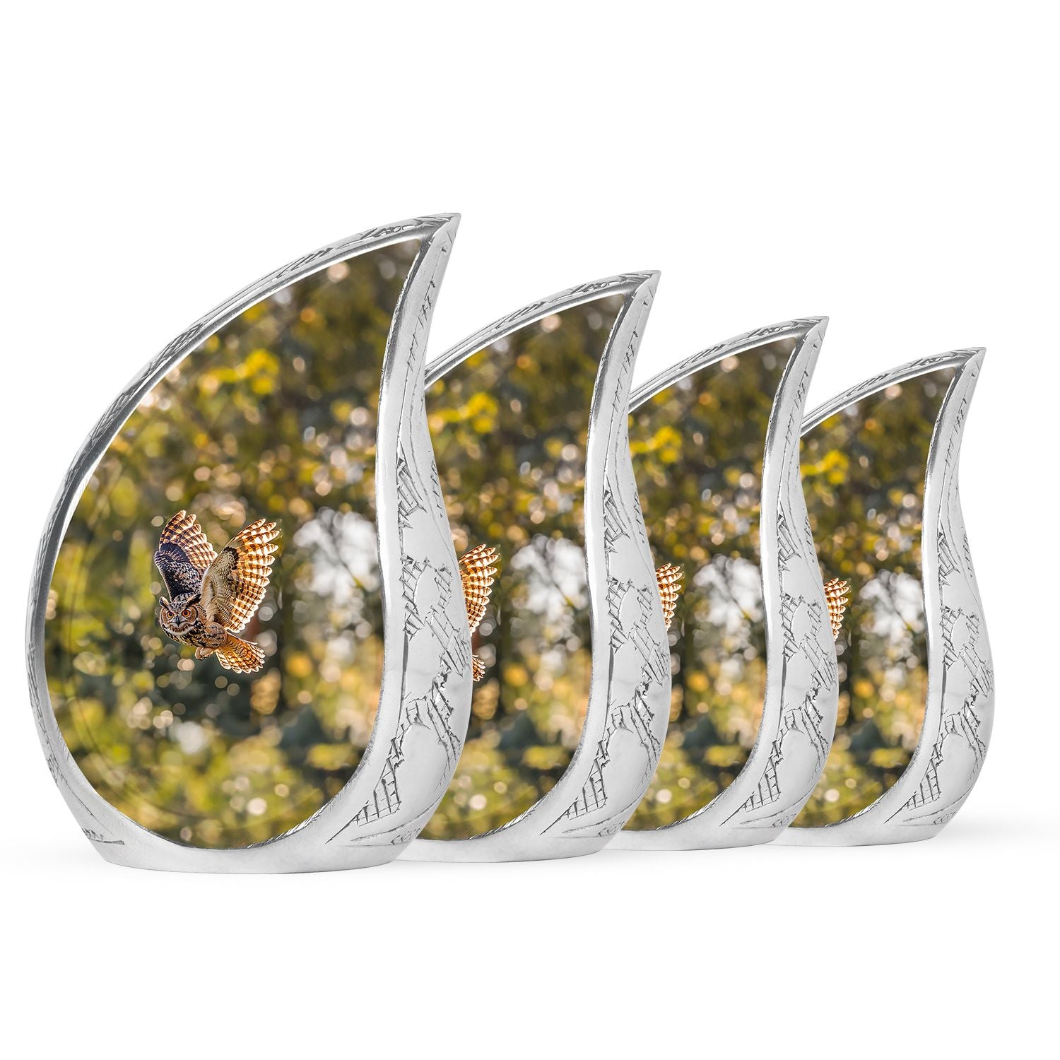 Owl Theme 3 Inch Keepsake Pack of 4