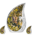 Owl Theme Large Urn With 2 Keepsake Urn