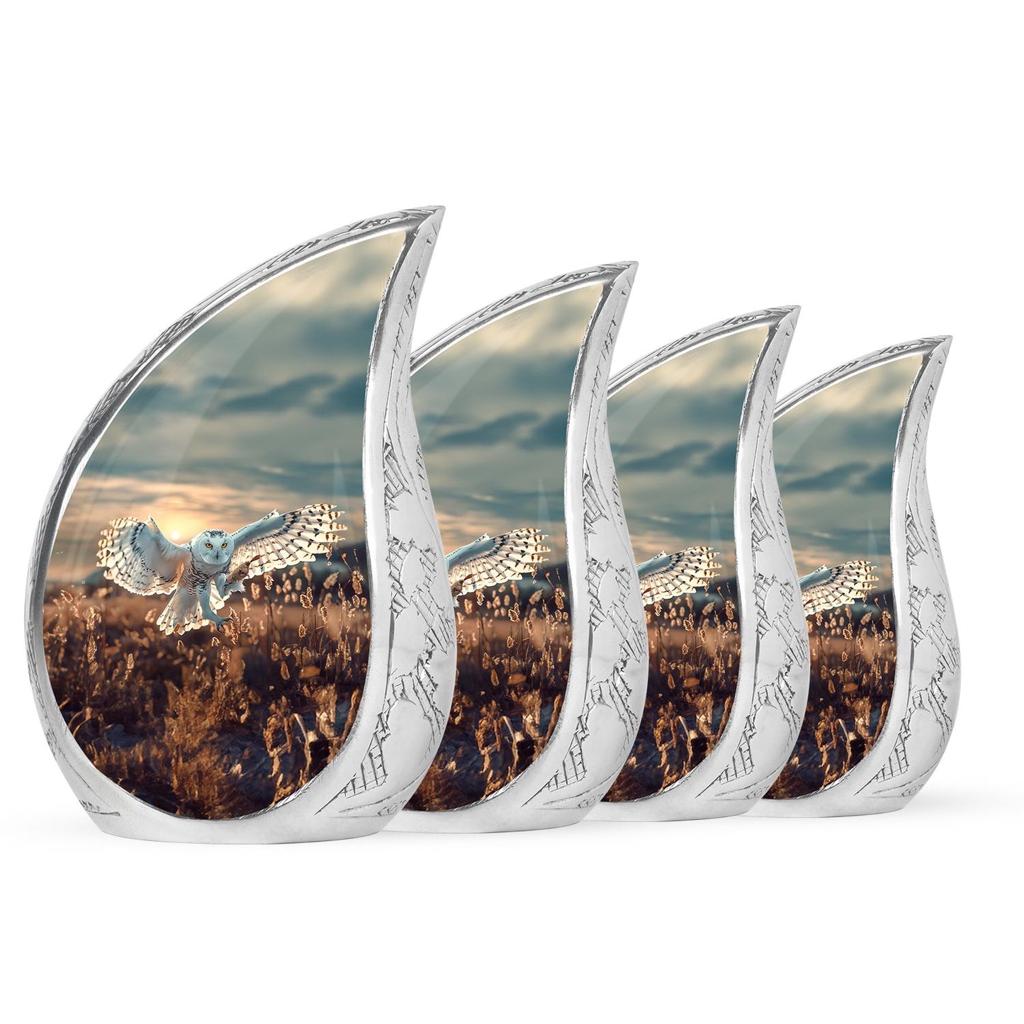 Owl Theme 3 Inch Keepsake Pack of 4
