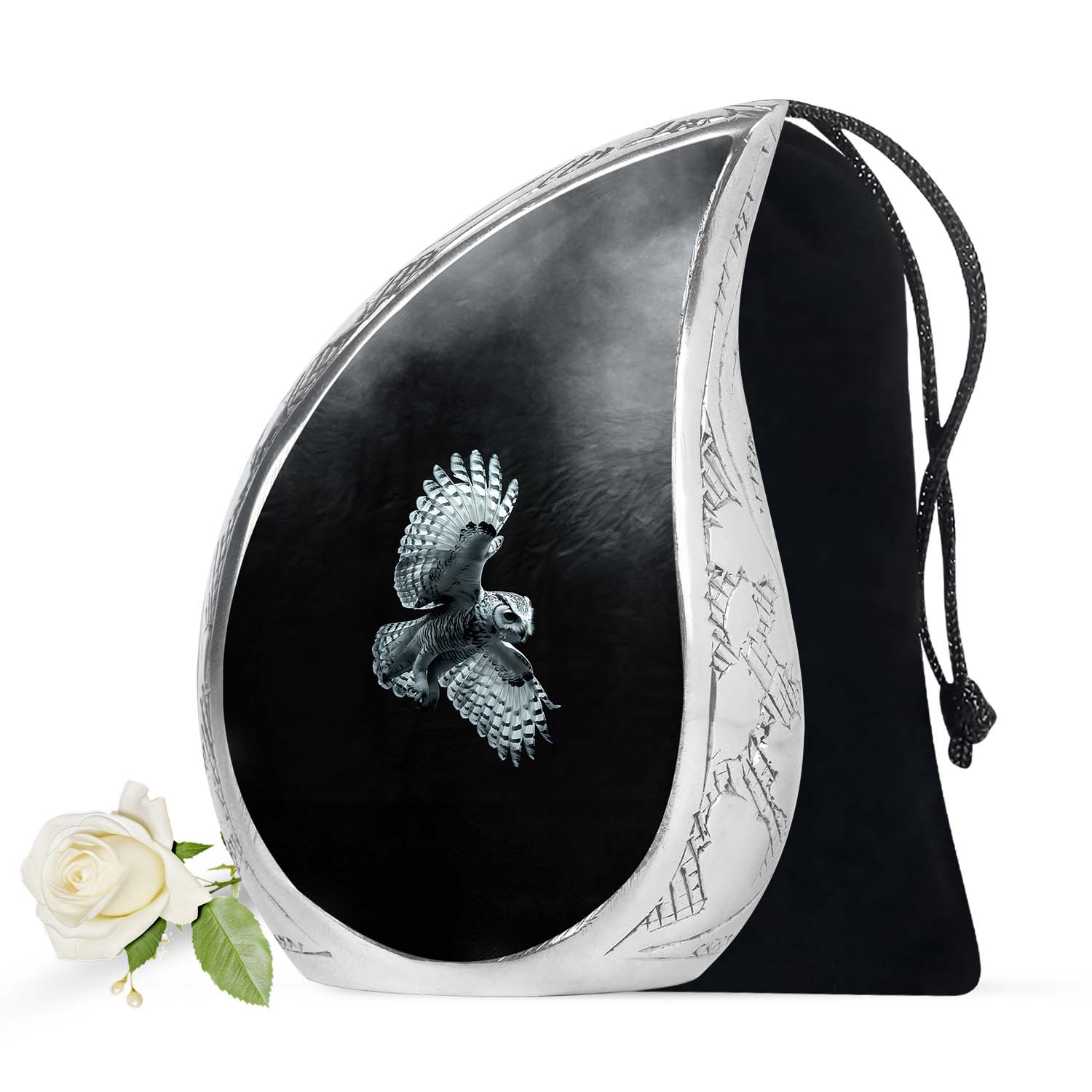 Owl Theme Large Urn 10 Inch