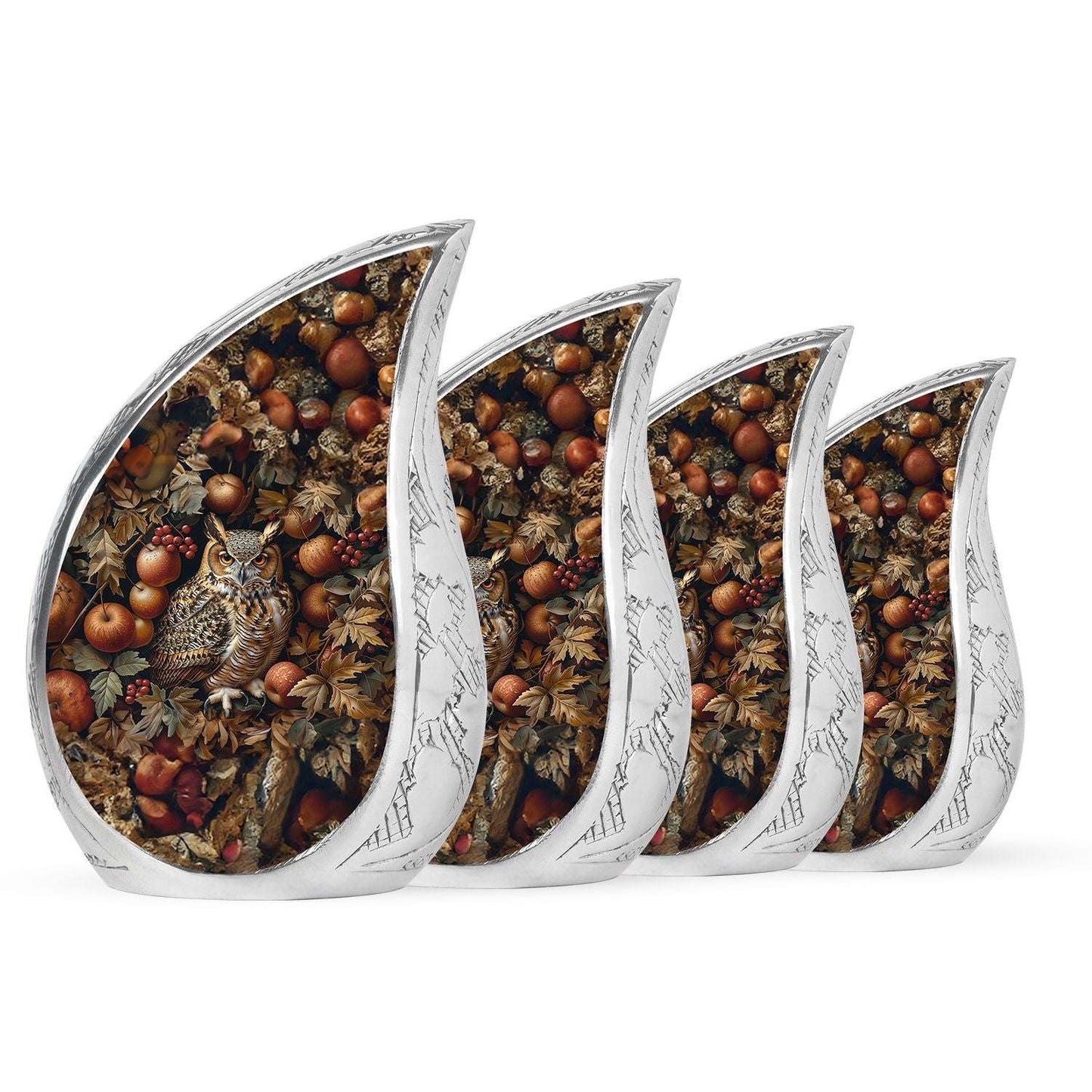 Owl Theme 3 Inch Keepsake Pack of 4