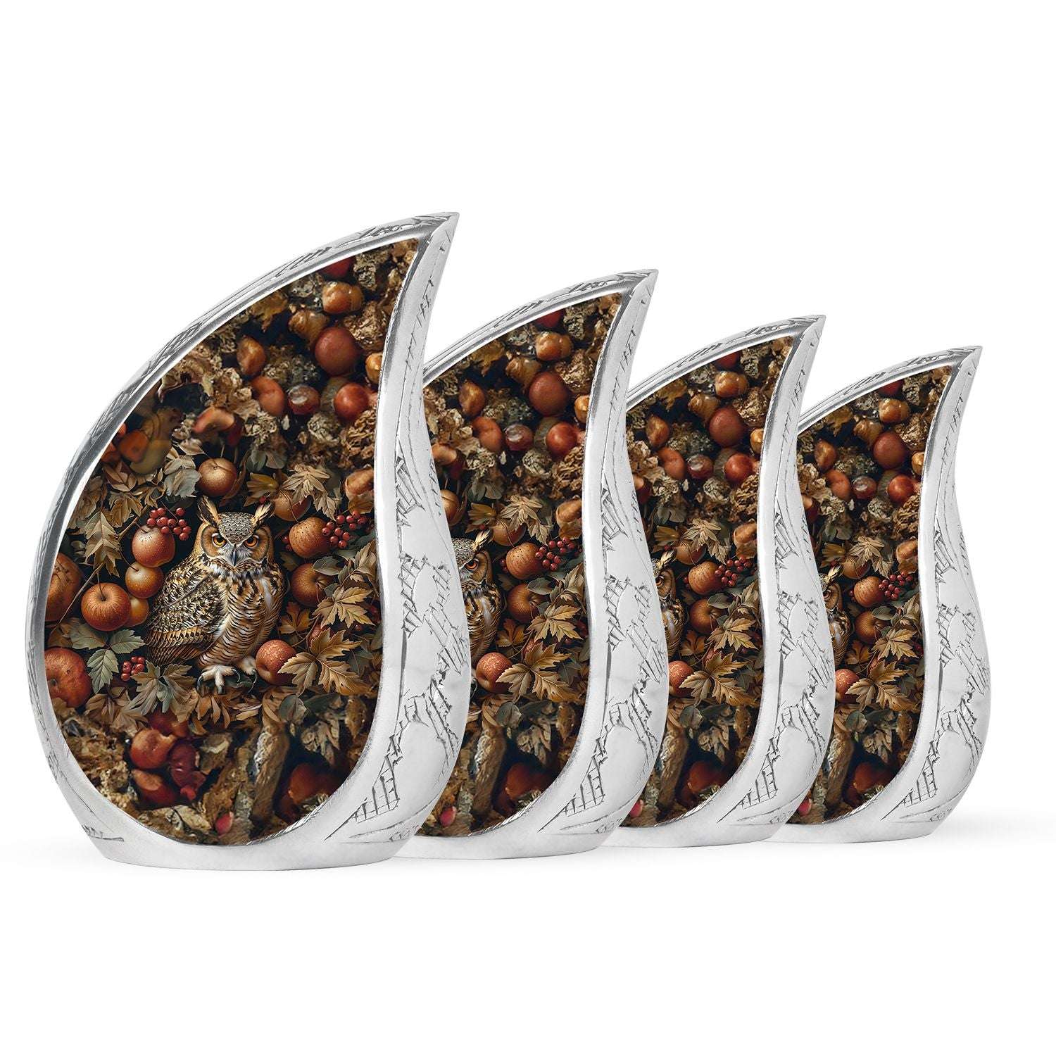 Owl Theme 3 Inch Keepsake Pack of 4