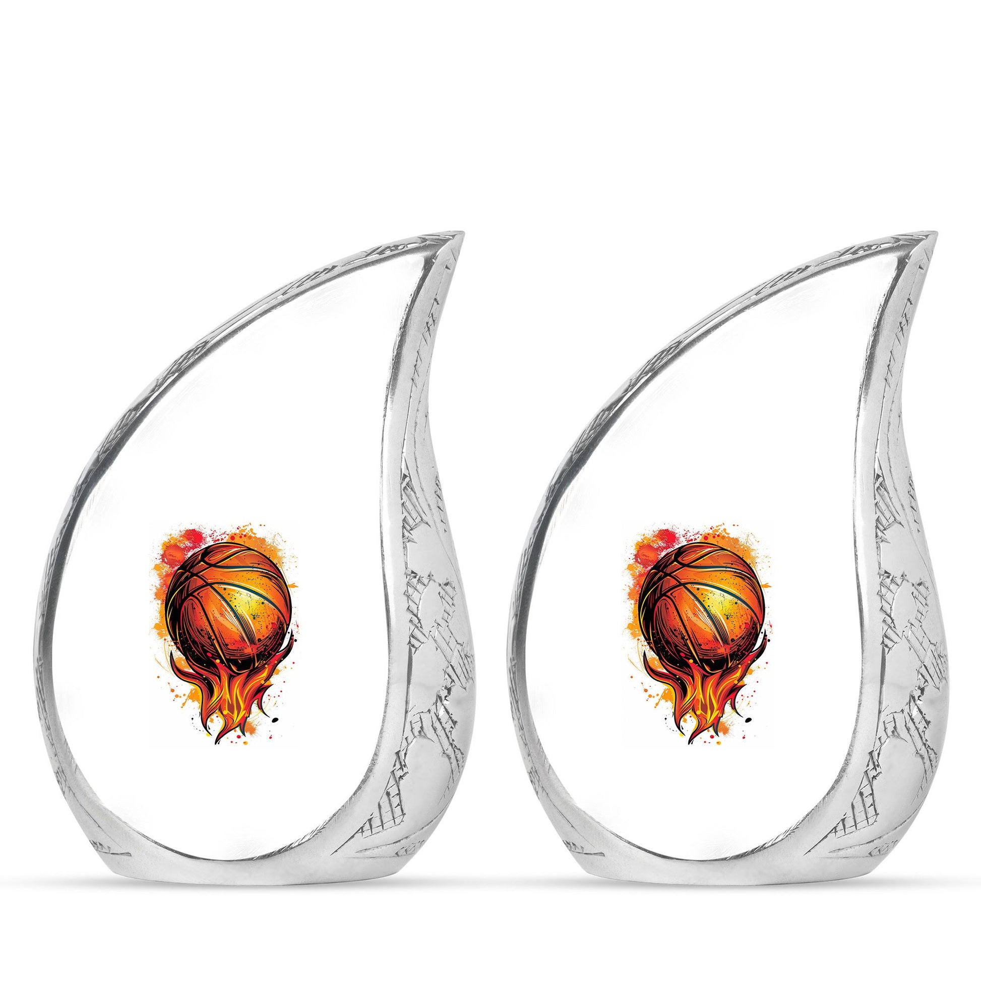 Basketball Theme 3 Inch Keepsake Pack of 2