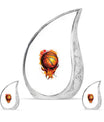 Basketball Theme Large Urn With 2 Keepsake Urn