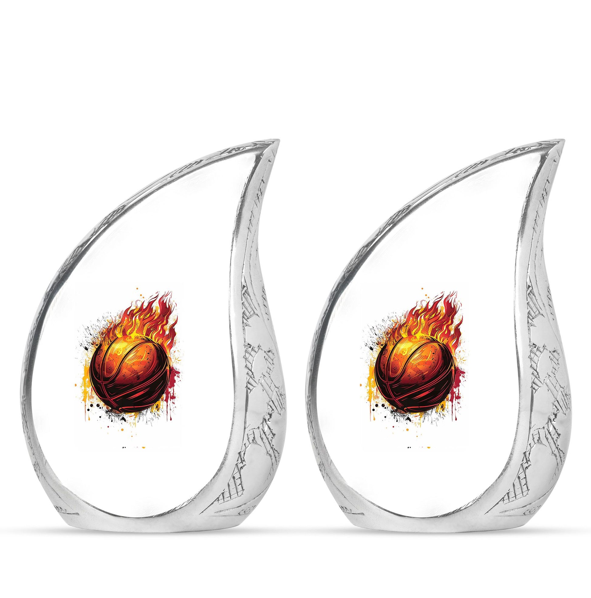 Basketball Theme 3 Inch Keepsake Pack of 2