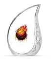 Basketball Theme Large Urn 10 Inch