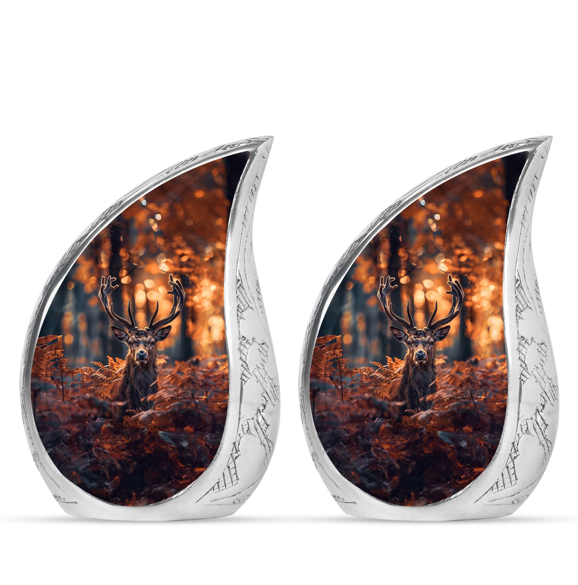 Deer Theme 3 Inch Keepsake Pack of 2