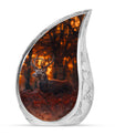 Deer Theme Large Urn 10 Inch