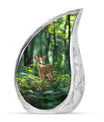 Deer Theme Large Urn 10 Inch