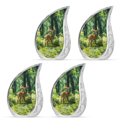 Deer Theme 3 Inch Keepsake Pack of 4