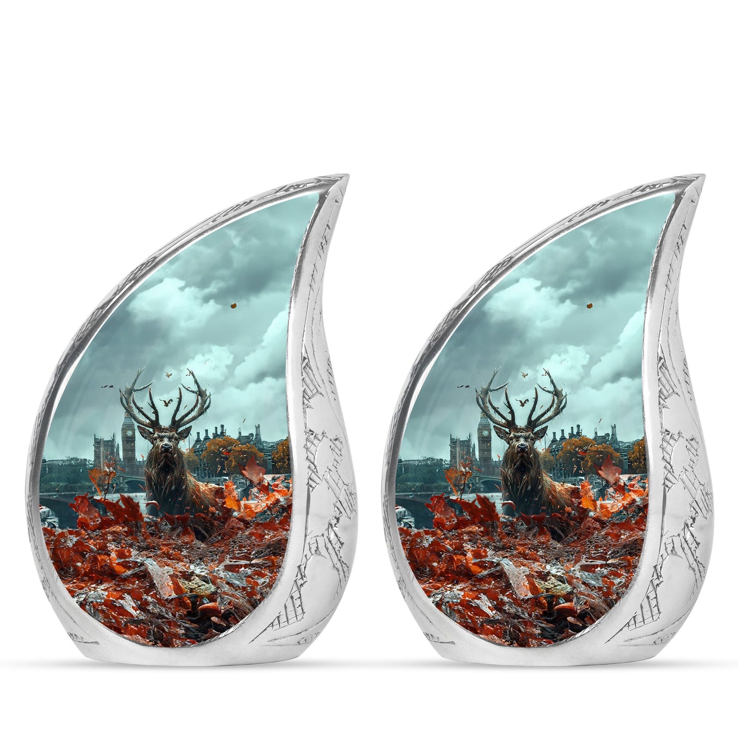 Deer Theme 3 Inch Keepsake Pack of 2