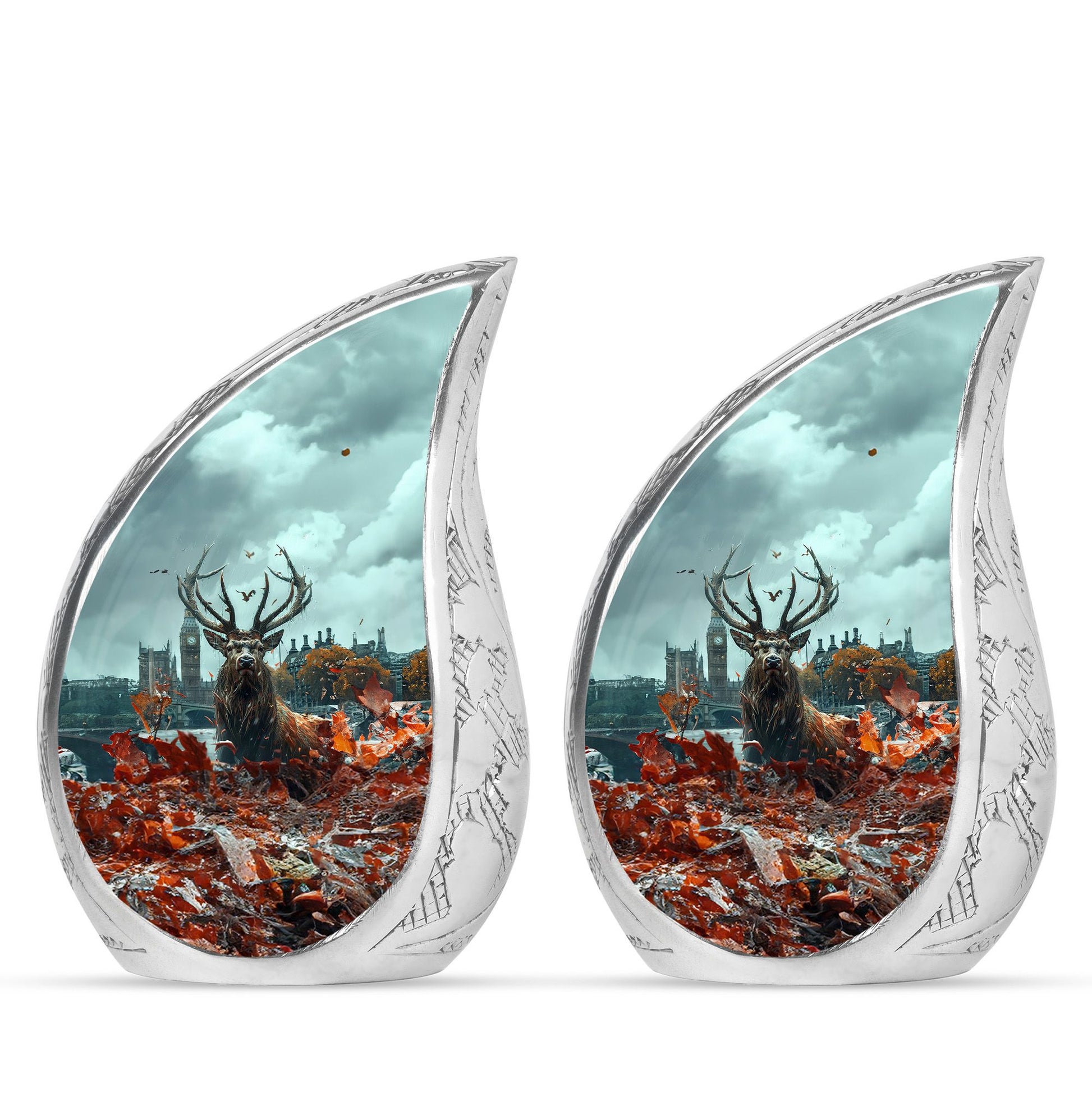 Deer Theme 3 Inch Keepsake Pack of 2