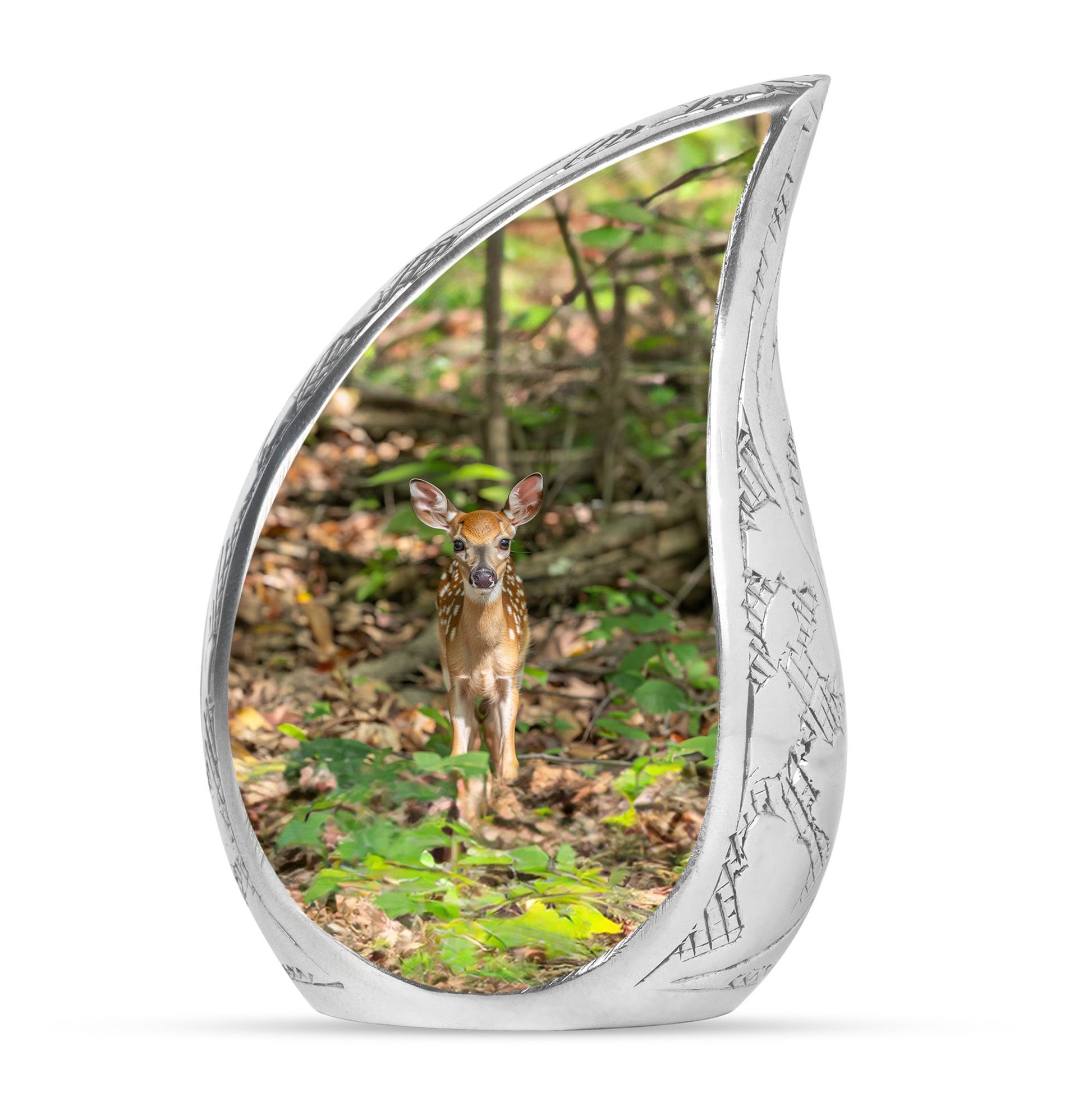 Deer Theme Large Urn 10 Inch