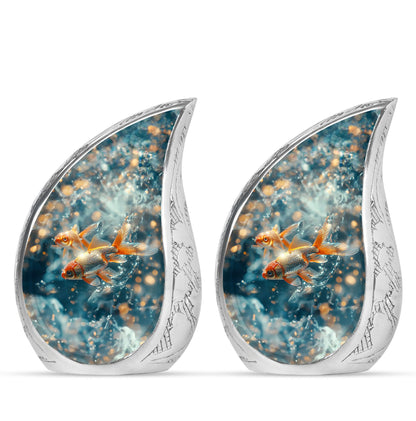 Fish Theme 3 Inch Keepsake Pack of 2